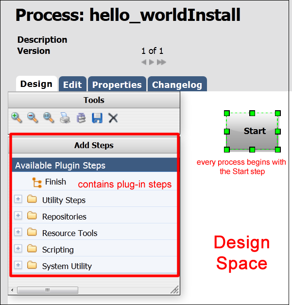 Process Design Pane